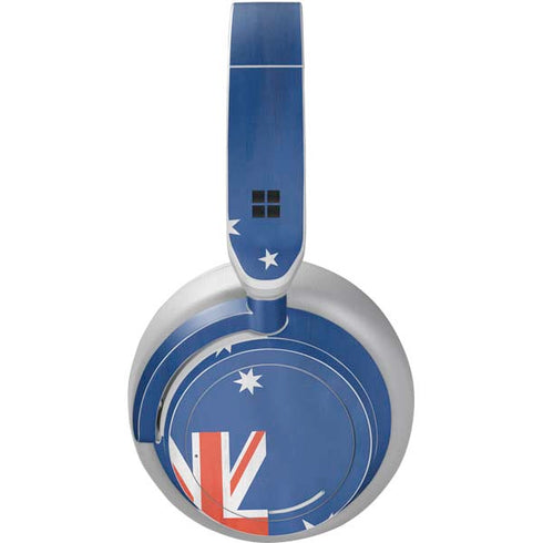 Australia Flag Distressed Surface Headphones Skin